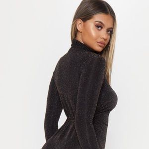 Mini Glittery Bodycon Dress 💦